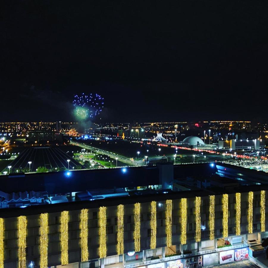 Апартаменты Ed Saint Moritz, Flat Com Garagem 02, Shn No Coracao De Бразилиа Экстерьер фото