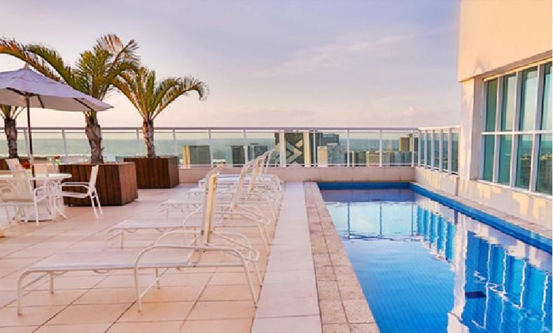 Апартаменты Ed Saint Moritz, Flat Com Garagem 02, Shn No Coracao De Бразилиа Экстерьер фото